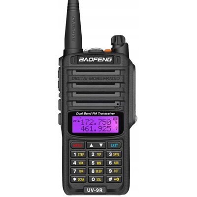 Radiotelefon Baofeng UV-9R EU IP67 2800mAh VHF/UHF/FM 8W Radiotelefon Baofeng UV-9R EU IP67 2800mAh VHF/UHF/FM 8W