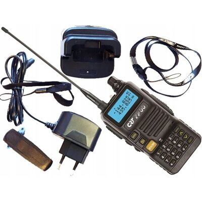 Radiotelefon CRT FP00 VHF UHF 5W Dual Band 128CH FM VOX Radiotelefon CRT FP00 VHF UHF 5W Dual Band 128CH FM VOX
