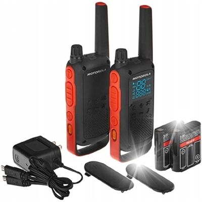 Inny producent Radiotelefon Motorola T82 2 X Walkie Talkie 10km Inny producent Radiotelefon Motorola T82 2 X Walkie Talkie 10km