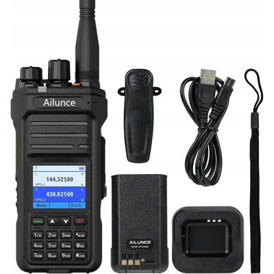 Retevis Ailunce Ha1uv Walkie Talkie, Dwupasmowy Radiotelefon Amatorski Ip67 Retevis Ailunce Ha1uv Walkie Talkie, Dwupasmowy Radiotelefon Amatorski Ip67