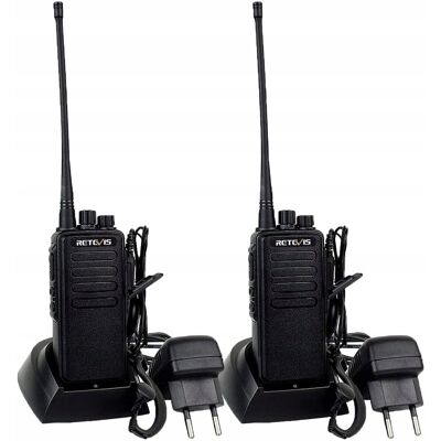 Inny producent Retevis RT1 Walkie Talkie Dalekiego Zasięgu ZESTAW 2 SZTUK 9813 Inny producent Retevis RT1 Walkie Talkie Dalekiego Zasięgu ZESTAW 2 SZTUK 9813
