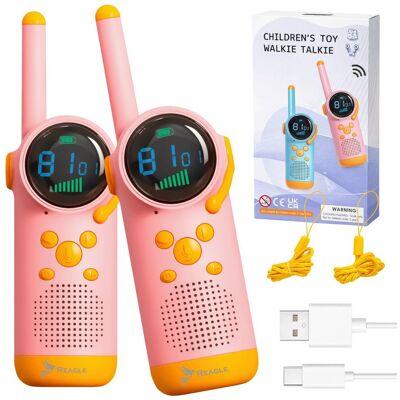 Reagle WALKIE TALKIE DLA DZIECI KRÓTKOFALÓWKI ZESTAW 2SZT ŁOKI TOKI DUŻY ZASIĘG Reagle WALKIE TALKIE DLA DZIECI KRÓTKOFALÓWKI ZESTAW 2SZT ŁOKI TOKI DUŻY ZASIĘG