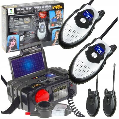 Stator Zestaw Krótkofalówek dla Dzieci 2x Walkie Talkie Z2008 Stator Zestaw Krótkofalówek dla Dzieci 2x Walkie Talkie Z2008