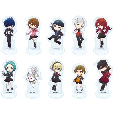 3A Acrylic Petit Stand 'Persona 3 Reload' 01 Pop Art Illustration 3A Acrylic Petit Stand 'Persona 3 Reload' 01 Pop Art Illustration