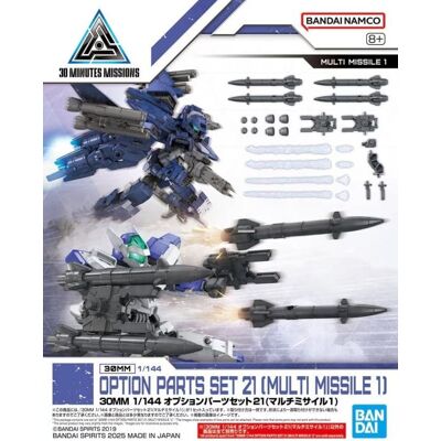 Bandai Model Kit Bandai Model Kit - 30MM - 1/144 Option Parts set 21 (Multi missile 1) - Model Kit Bandai Model Kit Bandai Model Kit - 30MM - 1/144 Option Parts set 21 (Multi missile 1) - Model Kit