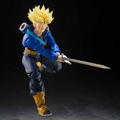 bandai tamashii nations Dragon Ball Z S.H. Figuarts Figurka Akcji Super Saiyan Trunks Chłopiec z Przyszłości 14 cm bandai tamashii nations Dragon Ball Z S.H. Figuarts Figurka Akcji Super Saiyan Trunks Chłopiec z Przyszłości 14 cm