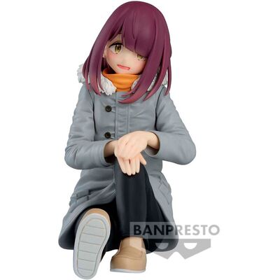 BANPRESTO - Figurki Laid-Back Camp Ayano Toki 10cm, Sezon 3, Kolekcjonerska BANPRESTO - Figurki Laid-Back Camp Ayano Toki 10cm, Sezon 3, Kolekcjonerska