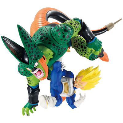 Banpresto Ichibansho Dragon Ball Vegeta vs Cell Figura 17cm Banpresto Ichibansho Dragon Ball Vegeta vs Cell Figura 17cm