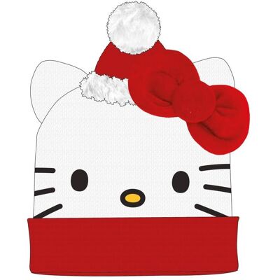 Cerda Cerdà - Oficjalny Czapka Świąteczna Hello Kitty - Premium Akcesorium Modowe Cerda Cerdà - Oficjalny Czapka Świąteczna Hello Kitty - Premium Akcesorium Modowe