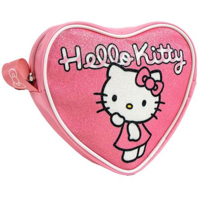 Cerda Cerdà - Oryginalny Plecak Hello Kitty Z Motywem Serca, Idealny Do Szkoły I Codziennych Wyjazdów Cerda Cerdà - Oryginalny Plecak Hello Kitty Z Motywem Serca, Idealny Do Szkoły I Codziennych Wyjazdów