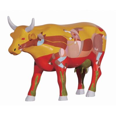 Inny producent CowParade, figurka-krówka NO RUMO DA VENTE, duża/poliresing Inny producent CowParade, figurka-krówka NO RUMO DA VENTE, duża/poliresing