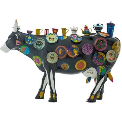 Inny producent CowParade, figurka-krówka THE MOO POTHER, bardzo duża/poliresing Inny producent CowParade, figurka-krówka THE MOO POTHER, bardzo duża/poliresing