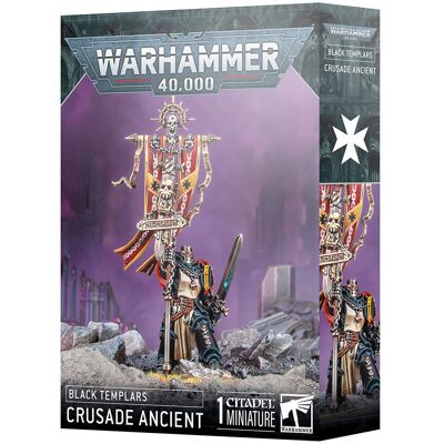 Games Workshop Crusade Ancient Black Templars, Warhammer 40000 Games Workshop Crusade Ancient Black Templars, Warhammer 40000