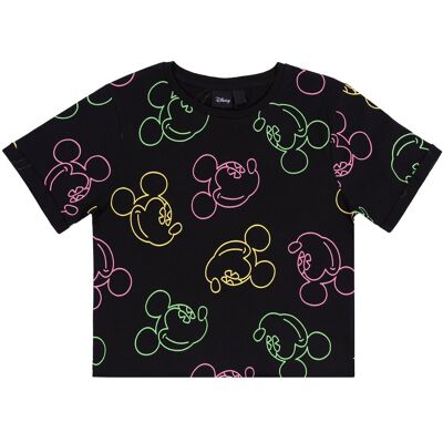 sarcia.eu Czarny t-shirt, top Myszka Mickey DISNEY M sarcia.eu Czarny t-shirt, top Myszka Mickey DISNEY M