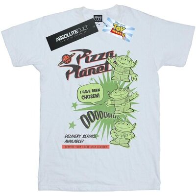 Disney Damska / Damska Koszulka Toy Story 4 Pizza Planet Little Green Men Cotton Boyfriend T-Shirt (S (52-55 Cm) / Ciepły Biały) Disney Damska / Damska Koszulka Toy Story 4 Pizza Planet Little Green Men Cotton Boyfriend T-Shirt (S (52-55 Cm) / Ciepły Biały)