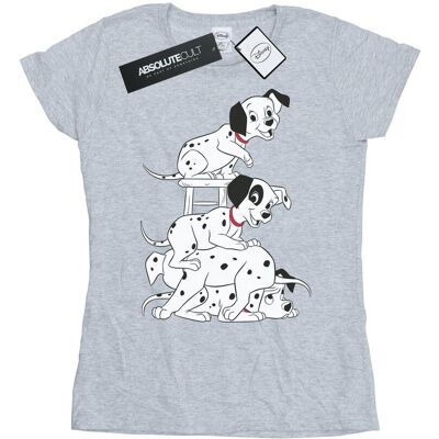 Disney Koszulka Damska 101 Dalmatians Chair Cotton T-Shirt (L / Jasnoszary) Disney Koszulka Damska 101 Dalmatians Chair Cotton T-Shirt (L / Jasnoszary)