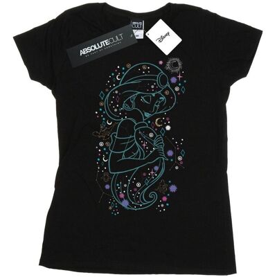 Disney Koszulka Damska / Damska Aladdin Princess Jasmine Written In The Stars Cotton T-Shirt (XL 8,5-9 / Czarny) Disney Koszulka Damska / Damska Aladdin Princess Jasmine Written In The Stars Cotton T-Shirt (XL 8,5-9 / Czarny)