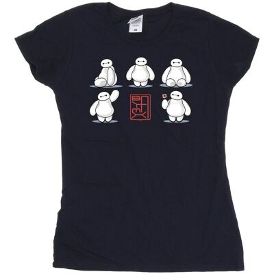 Disney Koszulka Damska / Damska Big Hero 6 Baymax Many Poses Cotton T-Shirt (XXL (193cm) / Granatowy) Disney Koszulka Damska / Damska Big Hero 6 Baymax Many Poses Cotton T-Shirt (XXL (193cm) / Granatowy)