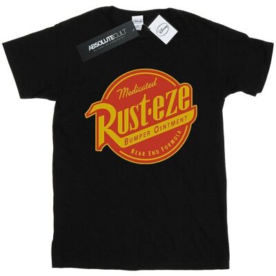 Disney Koszulka Damska / Damska Cars Rust-Eze Logo Cotton Boyfriend T-Shirt (3XL / Czarny) Disney Koszulka Damska / Damska Cars Rust-Eze Logo Cotton Boyfriend T-Shirt (3XL / Czarny)