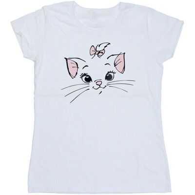 Disney Koszulka Damska / Damska Classics Marie Face Pocket Cotton T-Shirt (XXL (193cm) / Ciepły Biały) Disney Koszulka Damska / Damska Classics Marie Face Pocket Cotton T-Shirt (XXL (193cm) / Ciepły Biały)