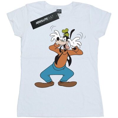 Disney Koszulka Damska / Damska Goofy Crazy Cotton T-Shirt (XXL (193cm) / Ciepły Biały) Disney Koszulka Damska / Damska Goofy Crazy Cotton T-Shirt (XXL (193cm) / Ciepły Biały)