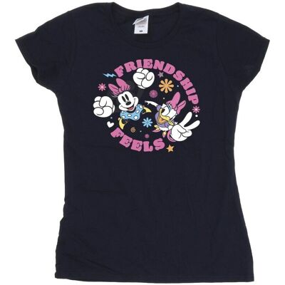 Disney Koszulka Damska / Damska Minnie Mouse Daisy Friendship Cotton T-Shirt (L / Granatowy) Disney Koszulka Damska / Damska Minnie Mouse Daisy Friendship Cotton T-Shirt (L / Granatowy)