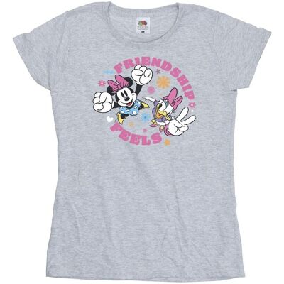 Disney Koszulka Damska / Damska Minnie Mouse Daisy Friendship Cotton T-Shirt (M / Jasnoszary) Disney Koszulka Damska / Damska Minnie Mouse Daisy Friendship Cotton T-Shirt (M / Jasnoszary)