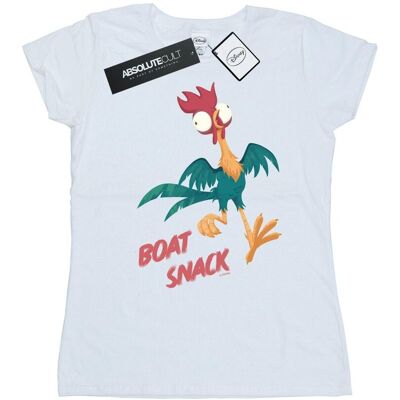 Disney Koszulka Damska / Damska Moana Boat Snack Cotton T-Shirt (XXL (193cm) / Ciepły Biały) Disney Koszulka Damska / Damska Moana Boat Snack Cotton T-Shirt (XXL (193cm) / Ciepły Biały)