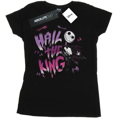 Disney Koszulka Damska / Damska Nightmare Before Christmas Hail The King Cotton T-Shirt (XL 8,5-9 / Czarny) Disney Koszulka Damska / Damska Nightmare Before Christmas Hail The King Cotton T-Shirt (XL 8,5-9 / Czarny)