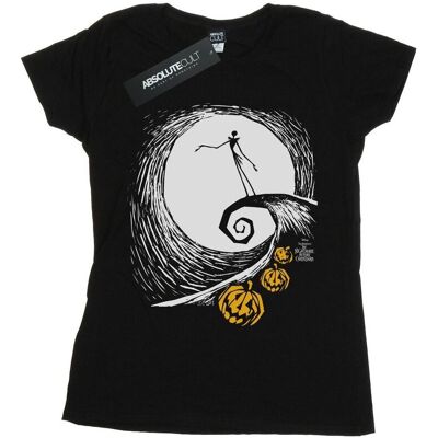 Disney Koszulka Damska / Damska Nightmare Before Christmas Jack´s Lament Cotton T-Shirt (XXL (193cm) / Czarny) Disney Koszulka Damska / Damska Nightmare Before Christmas Jack´s Lament Cotton T-Shirt (XXL (193cm) / Czarny)