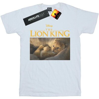 Disney Koszulka Damska / Damska The Lion King Movie Baby Simba Photo Cotton Boyfriend T-Shirt (XXXXXS / Ciepły Biały) Disney Koszulka Damska / Damska The Lion King Movie Baby Simba Photo Cotton Boyfriend T-Shirt (XXXXXS / Ciepły Biały)