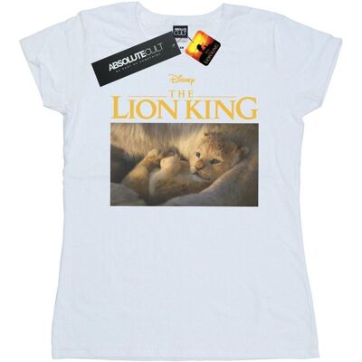 Disney Koszulka Damska / Damska The Lion King Movie Baby Simba Photo Cotton T-Shirt (XL 8,5-9 / Ciepły Biały) Disney Koszulka Damska / Damska The Lion King Movie Baby Simba Photo Cotton T-Shirt (XL 8,5-9 / Ciepły Biały)