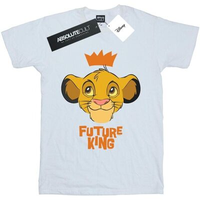 Disney Koszulka Damska / Damska The Lion King Simba Future King Cotton Boyfriend T-Shirt (XXXXS / Ciepły Biały) Disney Koszulka Damska / Damska The Lion King Simba Future King Cotton Boyfriend T-Shirt (XXXXS / Ciepły Biały)