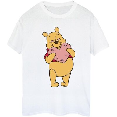 Disney Koszulka Damska / Damska Winnie The Pooh Heart Eyes Cotton Boyfriend T-Shirt (S (52-55 Cm) / Ciepły Biały) Disney Koszulka Damska / Damska Winnie The Pooh Heart Eyes Cotton Boyfriend T-Shirt (S (52-55 Cm) / Ciepły Biały)