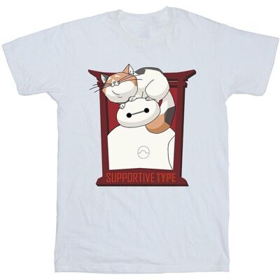 Disney Męska Koszulka Big Hero 6 Baymax Frame Support T-Shirt (XXXXXS / Ciepły Biały) Disney Męska Koszulka Big Hero 6 Baymax Frame Support T-Shirt (XXXXXS / Ciepły Biały)