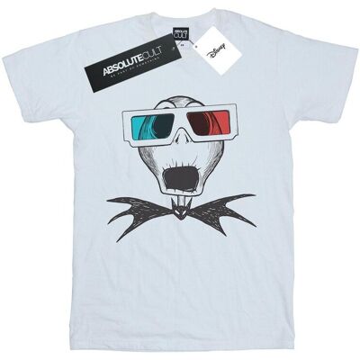 Disney Męska Koszulka Nightmare Before Christmas Jack Skellington 3D Glasses T-Shirt (XXXXS / Ciepły Biały) Disney Męska Koszulka Nightmare Before Christmas Jack Skellington 3D Glasses T-Shirt (XXXXS / Ciepły Biały)