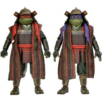 Figurka Akcji NECA TMNT III 2-Pack: Donatello i Raphael 18 cm Figurka Akcji NECA TMNT III 2-Pack: Donatello i Raphael 18 cm