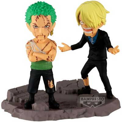 Figurka Banpresto One Piece: Roronoa Zoro i Sanji 8cm - Kolekcjonerska Figura Anime Figurka Banpresto One Piece: Roronoa Zoro i Sanji 8cm - Kolekcjonerska Figura Anime