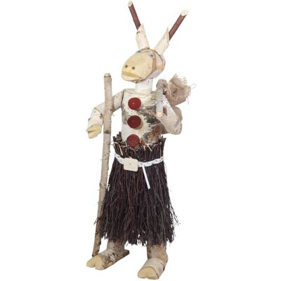 PEEWIT Figurka drewniana do ogrodu z brzozy WŁÓCZYKIJ PEEWIT Figurka drewniana do ogrodu z brzozy WŁÓCZYKIJ