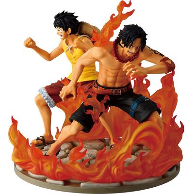 BANPRESTO Figurka Ichibansho One Piece: Ace i Luffy w Dramatic Memories 15 cm BANPRESTO Figurka Ichibansho One Piece: Ace i Luffy w Dramatic Memories 15 cm