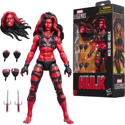 Hasbro Figurka Kolekcjonerska Marvel Legends Red She-Hulk 15 Cm Hasbro Figurka Kolekcjonerska Marvel Legends Red She-Hulk 15 Cm