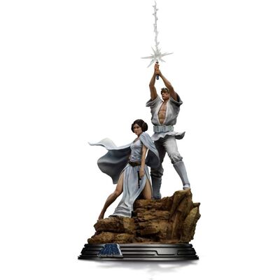 Figurka Star Wars Deluxe Art Scale 1/10 Luke i Leia - Iron Studios 41 cm Figurka Star Wars Deluxe Art Scale 1/10 Luke i Leia - Iron Studios 41 cm