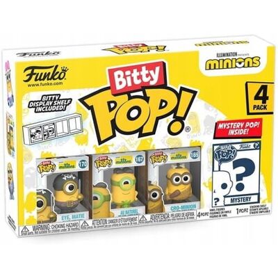 Funko Pop! Funko Bitty POP! Minions Eye Matie 2cm 4pak Funko Pop! Funko Bitty POP! Minions Eye Matie 2cm 4pak