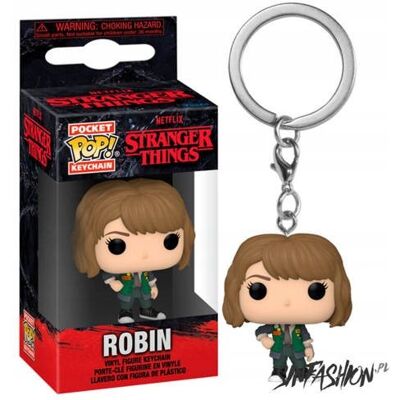 Funko brelok Stranger Things Robin 4cm figurka Funko brelok Stranger Things Robin 4cm figurka