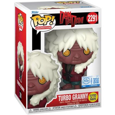 Funko, Funko POP! Exclusive, ANIME, Figurka Kolekcjonerska, Dan Da Dan S1, Turbo Granny (Glow) Funko, Funko POP! Exclusive, ANIME, Figurka Kolekcjonerska, Dan Da Dan S1, Turbo Granny (Glow)