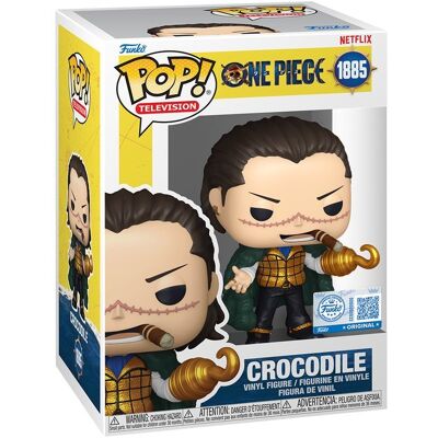 Funko, Funko POP! Exclusive, FILMY, Figurka Kolekcjonerska, One Piece Live Action, Crocodile Funko, Funko POP! Exclusive, FILMY, Figurka Kolekcjonerska, One Piece Live Action, Crocodile