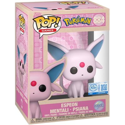 Funko, Funko POP! Exclusive, GRY WIDEO, Figurka Kolekcjonerska, Pokemon, Espeon (Soft Color) Funko, Funko POP! Exclusive, GRY WIDEO, Figurka Kolekcjonerska, Pokemon, Espeon (Soft Color)