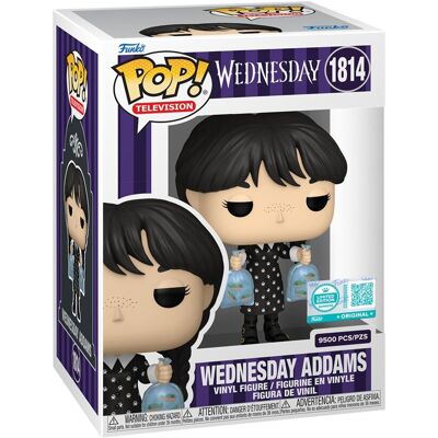 Funko, Funko POP! Exclusive, KOMEDIA, Figurka Kolekcjonerska, Wednesday TV Show, Wednesday Addams with Piranhas Funko, Funko POP! Exclusive, KOMEDIA, Figurka Kolekcjonerska, Wednesday TV Show, Wednesday Addams with Piranhas