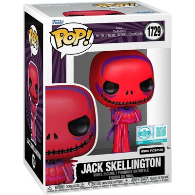 Funko, Funko POP! Exclusive, KRESKÓWKI, Figurka Kolekcjonerska, TNBC, Jack Skellington Funko, Funko POP! Exclusive, KRESKÓWKI, Figurka Kolekcjonerska, TNBC, Jack Skellington
