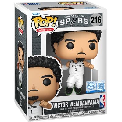 Funko, Funko POP! Exclusive, SPORT, Figurka Kolekcjonerska, NBA Players, Victor Wembanyama Funko, Funko POP! Exclusive, SPORT, Figurka Kolekcjonerska, NBA Players, Victor Wembanyama